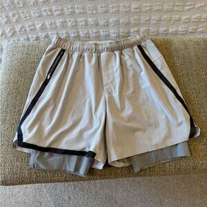 Men’s Lululemon Surge shorts, lined, size M